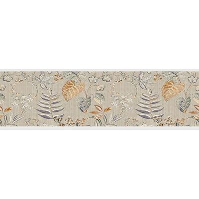 AG Design självhäftande kant blommor ornament, AWB 8432 Självhäftande dekoration för väggar, möbler, tapeter, väggpaneler och dörrar, folie, flerfärgad bredd 500 cm x höjd 14 cm AG Design självhäftande kant blommor ornament, AWB 8432 Självhäftande dekoration för väggar, möbler, tapeter, väggpaneler och dörrar, folie, flerfärgad bredd 500 cm x höjd 14 cm