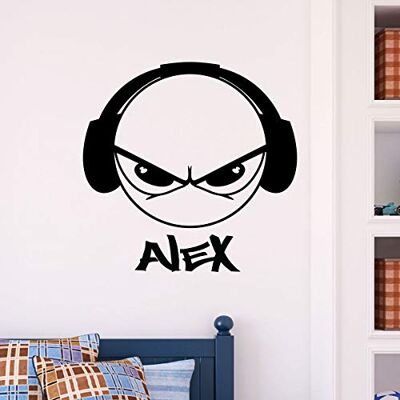 Ambiance Sticker Personligt förnamn klistermärken Personligt namnklistermärke väggdekoration för barnrum 2 ark 20 x 30 cm och 50 x 30 cm svart för att anpassa dig själv Ambiance Sticker Personligt förnamn klistermärken Personligt namnklistermärke väggdekoration för barnrum 2 ark 20 x 30 cm och 50 x 30 cm svart för att anpassa dig själv