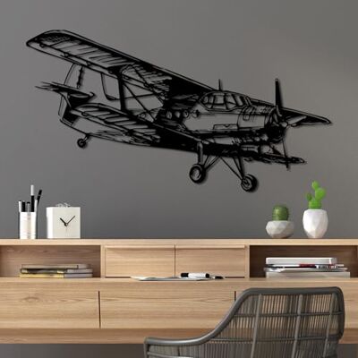Wallity Hanah Home Stylish Black Decorative Metal Wall Accessory, 74 x 39 cm 100% metall, 1,5 mm tjock Easy Wall Mounting, Perfekt för modern inredning Wallity Hanah Home Stylish Black Decorative Metal Wall Accessory, 74 x 39 cm 100% metall, 1,5 mm tjock Easy Wall Mounting, Perfekt för modern inredning
