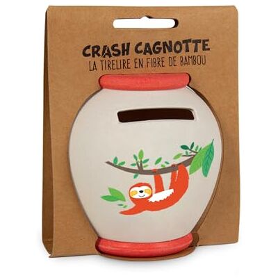 Crash Cagnotte Original spargris för barn personlig spargris lat att bryta barndekoration lekfulla besparingar Crash Cagnotte Original spargris för barn personlig spargris lat att bryta barndekoration lekfulla besparingar