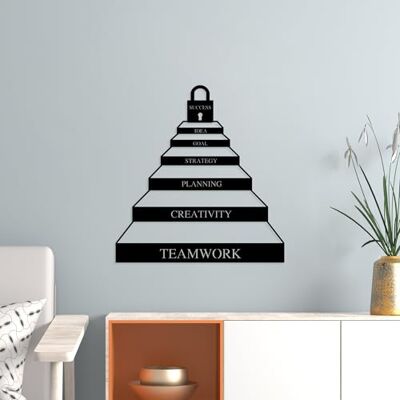 Wallity Snygg svart dekorativ metallväggtillbehör, 67 x 70 cm 100% metall, 1,5 mm tjock Lätt och lätt att hänga Perfekt för modern heminredning Wallity Snygg svart dekorativ metallväggtillbehör, 67 x 70 cm 100% metall, 1,5 mm tjock Lätt och lätt att hänga Perfekt för modern heminredning