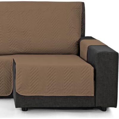 Martina Home Överdrag schäslong vadderad Milano 240 brun Martina Home Överdrag schäslong vadderad Milano 240 brun