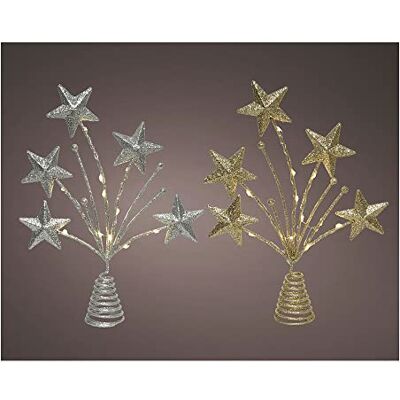 Zarivy Julgransmugg, stjärna 5 x 21 x 31 cm, 12 LED blandade färger, perfekt för att dekorera och ge en festlig touch. Zarivy Julgransmugg, stjärna 5 x 21 x 31 cm, 12 LED blandade färger, perfekt för att dekorera och ge en festlig touch.