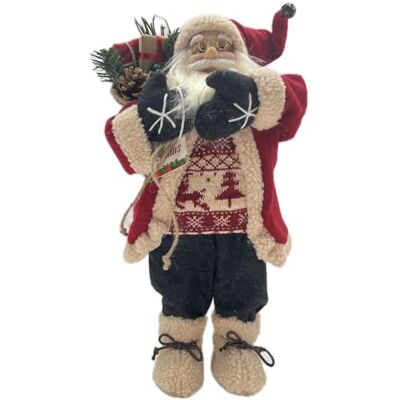 Imma 5810P Jultomte inomhus 45 cm, röd, liten 45 cm E Imma 5810P Jultomte inomhus 45 cm, röd, liten 45 cm E