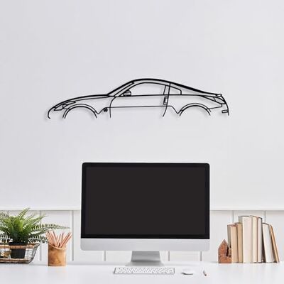 Wallity Snygg svart dekorativ metallväggtillbehör, 70 x 15 cm 100% metall, 1,5 mm tjocklek enkel väggmontering för modern heminredning Wallity Snygg svart dekorativ metallväggtillbehör, 70 x 15 cm 100% metall, 1,5 mm tjocklek enkel väggmontering för modern heminredning