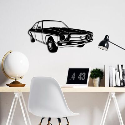 Wallity Snygg svart dekorativ metallväggtillbehör, 60 x 30 cm 100% metall, 1,5 mm tjocklek lätt (0,615 kg) Perfekt för modern heminredning Wallity Snygg svart dekorativ metallväggtillbehör, 60 x 30 cm 100% metall, 1,5 mm tjocklek lätt (0,615 kg) Perfekt för modern heminredning