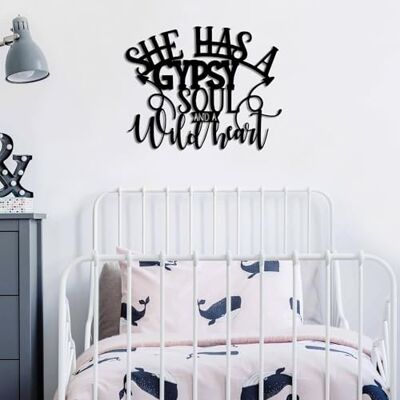 Wallity Snygg svart dekorativ metallväggtillbehör, 55 x 43 cm 100% metall, 1,5 mm tjocklek lätt (0,76 kg) Perfekt för modern heminredning Wallity Snygg svart dekorativ metallväggtillbehör, 55 x 43 cm 100% metall, 1,5 mm tjocklek lätt (0,76 kg) Perfekt för modern heminredning
