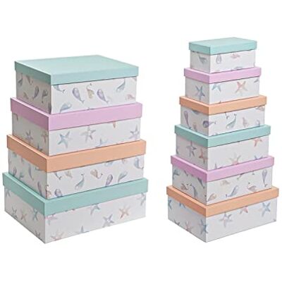 DKD Home Decor Låda set, Standard DKD Home Decor Låda set, Standard