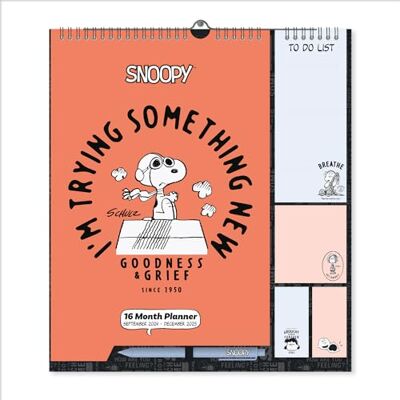 Grupo Erik Snoopy Wall Planner 2025 Monthly Planner 16 Months Sep 2024 Dec 2025 11.8 x 13.4 inches 30 x 34 cm With Stickers/Pen/Shopping List Snoopy Gifts Snoopy Merchandise Grupo Erik Snoopy Wall Planner 2025 Monthly Planner 16 Months Sep 2024 Dec 2025 11.8 x 13.4 inches 30 x 34 cm With Stickers/Pen/Shopping List Snoopy Gifts Snoopy Merchandise