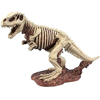Design Toscano Bad to the Bone, Jurassic T-Rex Raptor Dinosaurie-staty Design Toscano Bad to the Bone, Jurassic T-Rex Raptor Dinosaurie-staty