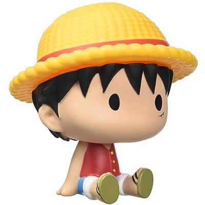 Plastoy Luffy Chibi Money Box 18Cm Plastoy Luffy Chibi Money Box 18Cm