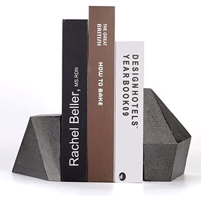 Ambipolar Dekorativ bokstöd eller abstrakt skulptur konst 2 st antik svart ambipolär Ambipolar Dekorativ bokstöd eller abstrakt skulptur konst 2 st antik svart ambipolär