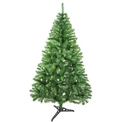 SOLAGUA NAVIDAD Solagua Konstgjord julgran med blad av skimrande blad 120–210 cm, träd C/plasthållare (ljusgrön, 120 cm, 184 tips) SOLAGUA NAVIDAD Solagua Konstgjord julgran med blad av skimrande blad 120–210 cm, träd C/plasthållare (ljusgrön, 120 cm, 184 tips)