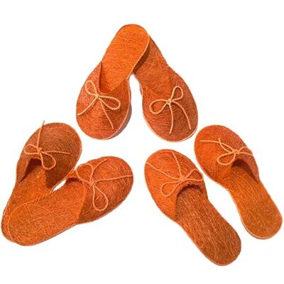Comarco Sa Ciabattine Straw, Orange 20 cm Comarco Sa Ciabattine Straw, Orange 20 cm