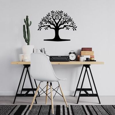 Wallity Snygg svart dekorativ metallväggtillbehör, 55 x 70 cm 100% metall, 1,5 cm tjocklek perfekt för modern heminredning och konstdisplay Wallity Snygg svart dekorativ metallväggtillbehör, 55 x 70 cm 100% metall, 1,5 cm tjocklek perfekt för modern heminredning och konstdisplay