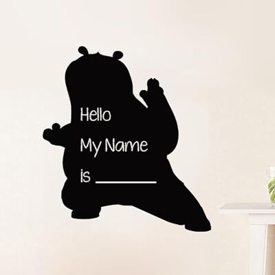 Ambiance Sticker Svart skiffer – självhäftande väggklistermärken – Kung Silhouette – H55 x B 55 cm Ambiance Sticker Svart skiffer – självhäftande väggklistermärken – Kung Silhouette – H55 x B 55 cm