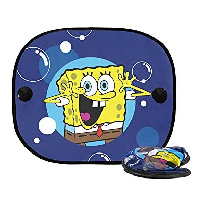 Bob Esponja Sidogardiner, 2 enheter, blå färg Bob Esponja Sidogardiner, 2 enheter, blå färg