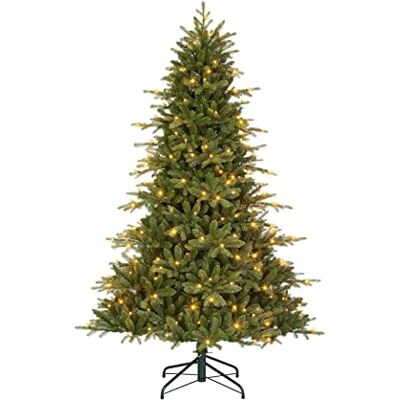 Black Box Trees Boyle Konstgjord julgran med LED-belysning – H215 x Ø 142 cm – grön Black Box Trees Boyle Konstgjord julgran med LED-belysning – H215 x Ø 142 cm – grön