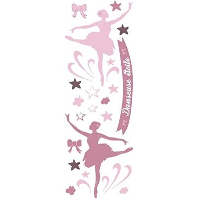 plage Ballerina Väggklistermärken - Väggklistermärken för Barn plage Ballerina Väggklistermärken - Väggklistermärken för Barn