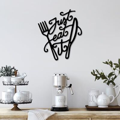 Wallity Snygg svart dekorativ metallväggtillbehör, 43 x 50 cm 100% metall, 1,5 mm tjocklek lätt och modern design för heminredning Wallity Snygg svart dekorativ metallväggtillbehör, 43 x 50 cm 100% metall, 1,5 mm tjocklek lätt och modern design för heminredning