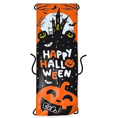 Folat 23864 23864-Happy Booo dekoration dörrgardin 'Happy Figures sinne, pumpa, katt, häxa, fladdermus svart, orange, för halloween party dekoration barn, flerfärgad Folat 23864 23864-Happy Booo dekoration dörrgardin 'Happy Figures sinne, pumpa, katt, häxa, fladdermus svart, orange, för halloween party dekoration barn, flerfärgad