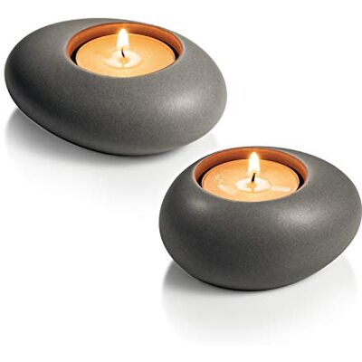 Tescoma Fancy Home Tealightdörr, Stones, Keramiska, Grå, 10x4.3x15.6 cm Tescoma Fancy Home Tealightdörr, Stones, Keramiska, Grå, 10x4.3x15.6 cm