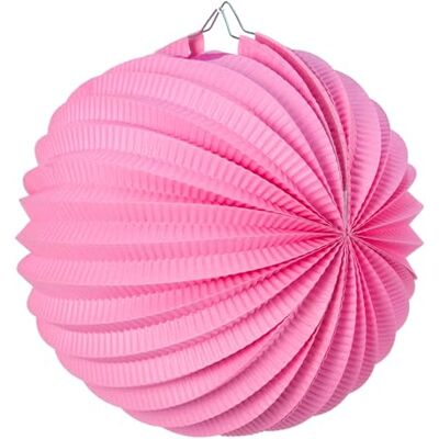 Tim & Puce 50220M lykta rund, 20 cm, rosa Tim & Puce 50220M lykta rund, 20 cm, rosa