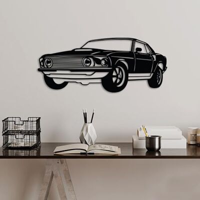 Wallity Snygg svart dekorativ metallväggtillbehör, 60 x 26 cm 100% metall, 1,5 mm tjocklek lätt (0,65 kg) Perfekt för modern heminredning Wallity Snygg svart dekorativ metallväggtillbehör, 60 x 26 cm 100% metall, 1,5 mm tjocklek lätt (0,65 kg) Perfekt för modern heminredning