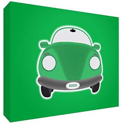 ART CAR-A7BLK-21ES Baby souvenir dekorativa block, bil design, 7,4 x 10,5 x 2 cm, grön ART CAR-A7BLK-21ES Baby souvenir dekorativa block, bil design, 7,4 x 10,5 x 2 cm, grön