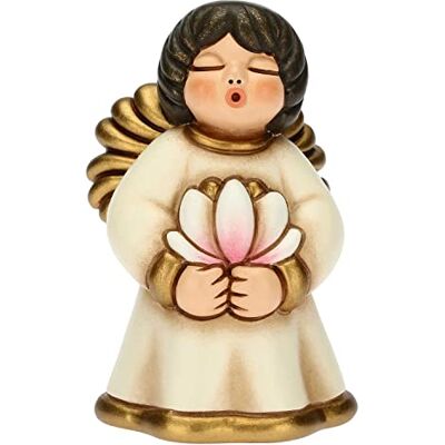 THUN Guardian Angel med Lotus Blomma Keramik Living, Ikoner 4,8x5x7,5 cm h THUN Guardian Angel med Lotus Blomma Keramik Living, Ikoner 4,8x5x7,5 cm h