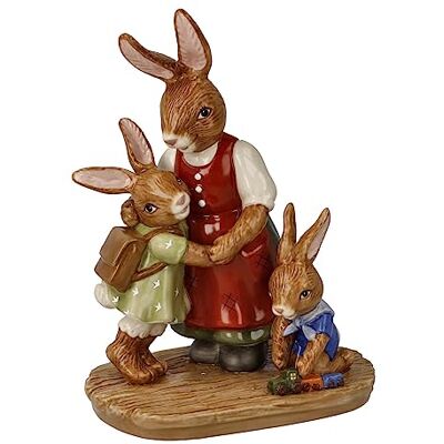 Goebel Hare figur påskklassiker mamma är den bästa, tillverkad av stengods, mått: 12 x 8,5 x 16,5 cm, 66-845-65-1 Goebel Hare figur påskklassiker mamma är den bästa, tillverkad av stengods, mått: 12 x 8,5 x 16,5 cm, 66-845-65-1