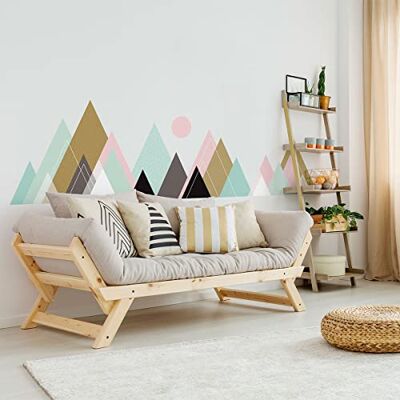 Ambiance Sticker Väggklistermärken Sovrumsdekoration väggdekal gigantiska skandinaviska berg ARDENNA 95x135 cm Ambiance Sticker Väggklistermärken Sovrumsdekoration väggdekal gigantiska skandinaviska berg ARDENNA 95x135 cm