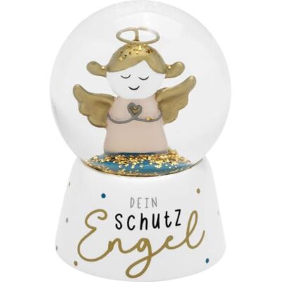 GRUSS & CO Drömkula Din skyddsängel Snökula med glitter, höjd 6,5 cm Present, lyckobringare, nyårsafton 74415 GRUSS & CO Drömkula Din skyddsängel Snökula med glitter, höjd 6,5 cm Present, lyckobringare, nyårsafton 74415