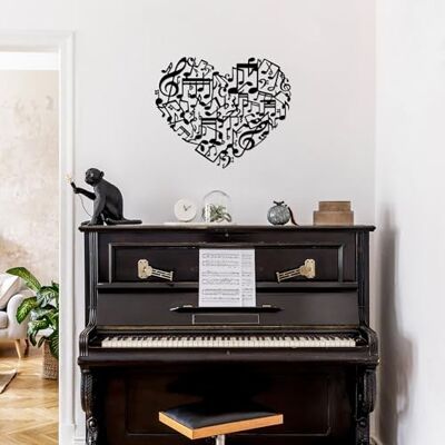 Wallity Snygg svart dekorativ metallväggtillbehör, 57 x 70 cm 100% metall, 1,5 mm tjocklek perfekt för modern heminredning och unik väggkonst Wallity Snygg svart dekorativ metallväggtillbehör, 57 x 70 cm 100% metall, 1,5 mm tjocklek perfekt för modern heminredning och unik väggkonst