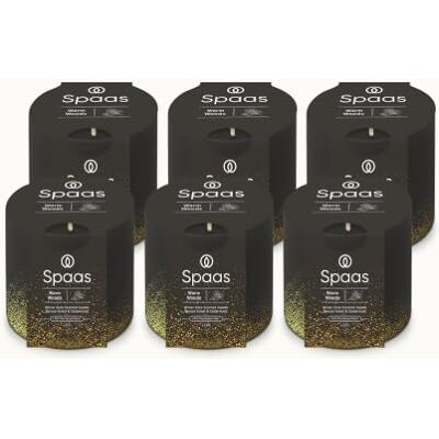 Spaas 6 WinterGlow Doftljus, ± 35 Trimmar, Granskog och Cederträ Spaas 6 WinterGlow Doftljus, ± 35 Trimmar, Granskog och Cederträ
