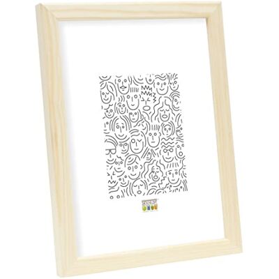 Deknudt Frames Deknudt ramar S41JH1 10 x 15 fotoframe naturligt trä Deknudt Frames Deknudt ramar S41JH1 10 x 15 fotoframe naturligt trä