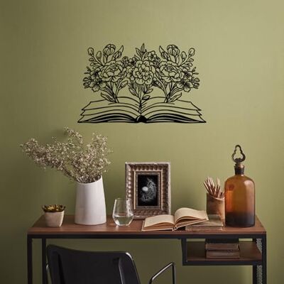 Wallity Snygg svart dekorativ metallväggtillbehör, 43 x 70 cm 100% metall, 1,5 mm tjocklek perfekt för modern heminredning och unik väggkonst Wallity Snygg svart dekorativ metallväggtillbehör, 43 x 70 cm 100% metall, 1,5 mm tjocklek perfekt för modern heminredning och unik väggkonst