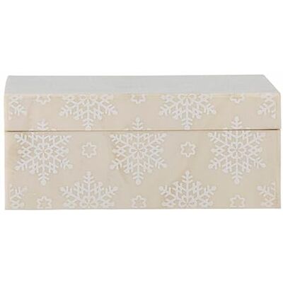 Bloomingville Cheri Box med lock, harts, natur, L18 x H7,5 x W13 cm Bloomingville Cheri Box med lock, harts, natur, L18 x H7,5 x W13 cm
