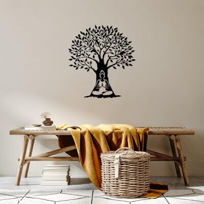 Wallity Snygg svart dekorativ metallväggtillbehör, 64 x 70 cm 100% metall, 1,5 mm tjocklek perfekt för modern heminredning och unik väggkonst Wallity Snygg svart dekorativ metallväggtillbehör, 64 x 70 cm 100% metall, 1,5 mm tjocklek perfekt för modern heminredning och unik väggkonst
