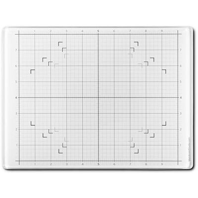 Glassboard Studio äkta vit glashantverksmatta (23 x 30 cm) – magnetisk, värme- och repbeständig, fläcksäker för hantverk, skärning, målning, konstverk i blandade medier – rutnät och vinkellinjer Glassboard Studio äkta vit glashantverksmatta (23 x 30 cm) – magnetisk, värme- och repbeständig, fläcksäker för hantverk, skärning, målning, konstverk i blandade medier – rutnät och vinkellinjer