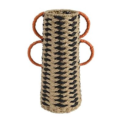 Decoris färgad pappersrepvas med 14 cm diameter och 31 cm höjd, naturlig/färg(er), en storlek Decoris färgad pappersrepvas med 14 cm diameter och 31 cm höjd, naturlig/färg(er), en storlek