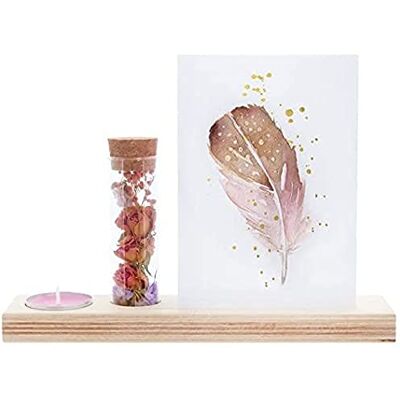 BloomPost BlooMemory Candle 2 Doftljus Torkade brevlådeblommor Original brevlådepresent BloomPost BlooMemory Candle 2 Doftljus Torkade brevlådeblommor Original brevlådepresent