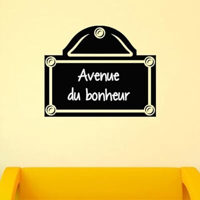 Ambiance Sticker Skiffer svart tavla – självhäftande väggklistermärken – gatuplatta – H75 x L 100 cm Ambiance Sticker Skiffer svart tavla – självhäftande väggklistermärken – gatuplatta – H75 x L 100 cm
