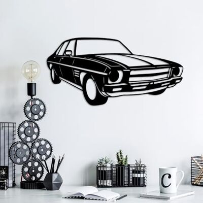 Wallity Snygg svart dekorativ metallväggtillbehör, 60 x 30 cm 100% metall, 1,5 mm tjocklek lätt (0,639 kg) Perfekt för modern heminredning Wallity Snygg svart dekorativ metallväggtillbehör, 60 x 30 cm 100% metall, 1,5 mm tjocklek lätt (0,639 kg) Perfekt för modern heminredning