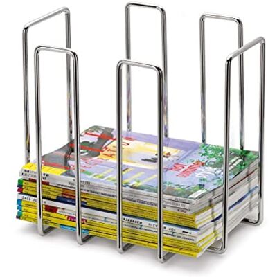blomus – tidskriftssamlare av matt rostfritt stål, tidningsställ/tidskriftssamlare i tidlös look, högkvalitativt hemtillbehör, arrangör (H/B/D: 30 x 28 x 33,5 cm, rostfritt stål, 68478) blomus – tidskriftssamlare av matt rostfritt stål, tidningsställ/tidskriftssamlare i tidlös look, högkvalitativt hemtillbehör, arrangör (H/B/D: 30 x 28 x 33,5 cm, rostfritt stål, 68478)