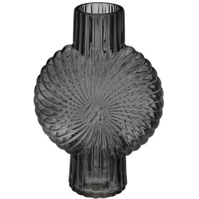Avilia Vase för blommor och dekorationer – vas för inredning av kök och vardagsrum, av glas, 32 x 21,5 x 10,5 cm, svart Avilia Vase för blommor och dekorationer – vas för inredning av kök och vardagsrum, av glas, 32 x 21,5 x 10,5 cm, svart