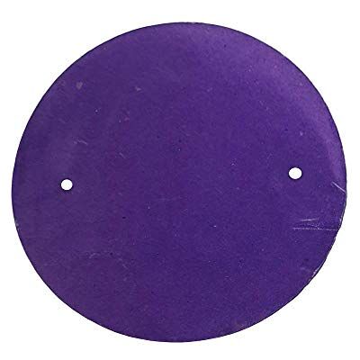 VIE Naturals Capiz skalskivor med 2 hål 45 st (lila), 5 cm diameter VIE Naturals Capiz skalskivor med 2 hål 45 st (lila), 5 cm diameter