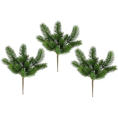 Flair Flower Konstgjord gran, 27 cm, set om 3, konst, stav, dekorativ gren, grangrön, gran, dekoration, tillbehör, krans, krans, adventskrans, juldekoration, handtag, konstgjord gren, konstgjord blomma, AST barrar Flair Flower Konstgjord gran, 27 cm, set om 3, konst, stav, dekorativ gren, grangrön, gran, dekoration, tillbehör, krans, krans, adventskrans, juldekoration, handtag, konstgjord gren, konstgjord blomma, AST barrar