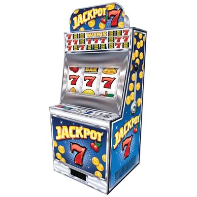 Beistle 12,5 cm x 72,4 cm spelmaskin fotorekvisita Las Vegas tema kasino bal dekor – spelande spel natt festtillbehör Beistle 12,5 cm x 72,4 cm spelmaskin fotorekvisita Las Vegas tema kasino bal dekor – spelande spel natt festtillbehör