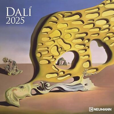 N NEUMANNVERLAGE Dali 2025 Broschürenkalender, 30x30cm, Wandkalender mit ausgewählten Kunstwerken von Dli, internationalen Feiertagen und Mondphasen, viel Platz für Notizen N NEUMANNVERLAGE Dali 2025 Broschürenkalender, 30x30cm, Wandkalender mit ausgewählten Kunstwerken von Dli, internationalen Feiertagen und Mondphasen, viel Platz für Notizen